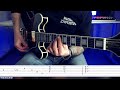 The SWEETEST Slow Blues GUITAR SOLO with TABS