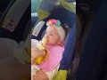 Lexianne: 8 month old Baby Lexi eats banana!