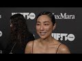 It means everything...Greta Lee on the WIF Honors 2023 Red Carpet