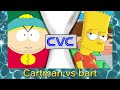 Eric Cartman vs Bart simpson CVC sneak peek