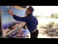 Large Real Time, Plein Air Palette Knife Painting!!!