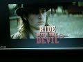Ride with the Devil 2000 Australian TV movie review of Ang Lee's masterpiece