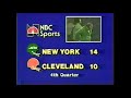 1980-12-07 New York Jets vs Cleveland Browns(Todd vs Sipe)