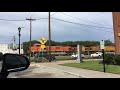 RARE: Manifest through Forney feat. A Former BNSF KCS SD-70ACe, August 25, 2021