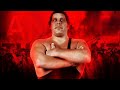 WWE: Andre The Giant theme song 
