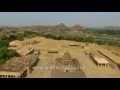 Hampi, heritage city of Karnataka : aerial footage