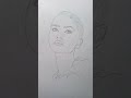 Expressive Lines : Drawing A Girl Portrait Tutorial ✏️