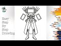 How to draw skibidi - (G-MAM vs Darkzone Titan TVMAN) step by step draing easy | Hard ! Eici Drawing