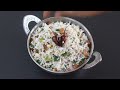 Coconut Rice Recipe - Healthy Dinner Recipes PCOS/Thyroid Weight Loss Diet - Nariyal Chawal