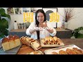 【Meal prep for the week】 baking 5 kinds of asian buns with just one dough (relaxing baking vlog)