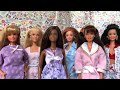 Fashion show: 90s Barbie pals model 90s Barbie sleepwear and pajamas! Budget and Fashion Avenue!