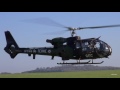 🇫🇷 Great Sounding French Army Gazelle Helicopters, Engine Start & Taxi Hover