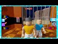 Baby and GARFIELD Play Roblox!