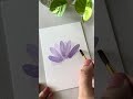 From Basic to Brilliant : Mastering Watercolor Flower Layers in Minutes / Step by Step Tutorial .