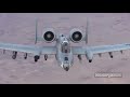 A-10 Warthog  Removing Taliban properly.