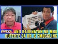 ANG KAUGNAYAN NG MGA DUTERTE SA DR_G SMUGGLING