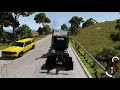 BeamNG truck rampage full loop in Italy