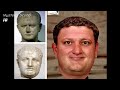 1st Century Roman Emperors | Realistic Face Reconstruction Using AI and Photoshop