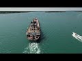 🚁 Exploring Algonac, Michigan & the Breathtaking St. Clair River from Above! 🌊🏞️