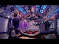 Space Mountain Hyperspace Mountain Overlay Front Seat Low Light 4K POV Disneyland 2023 05 31