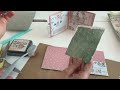 8x8 Paper Pad One Page Wonder No Scoring! Valentines 💌 Mini album Flatmail Mass Make