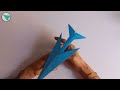 Como Hacer un Avion De Papel Facil | Avion De Papel Que Vuela Mucho | Paper Airplane