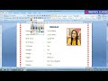 Wedding Resume Format | Marriage biodata format | MS Word Tutorial