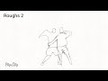 2 seconds flipaclip animation process