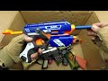 Military Toy Guns Box! Toy Guns and Equipment Most Used by Soldiers - Pistol and Rifles