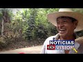Don Vicente, ejemplar agricultor centenario.