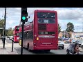 FRV. Ratp Group Route H98. Hayes End - Hounslow Bus Station. Scania Omnicity SP40051 (YT09 BNJ)