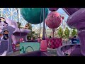 Inside Out Emotional Whirlwind 2024 - Disney California Adventure Ride [4K60 POV]