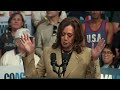 Kamala Harris responds to protesters by saying 'now is the time' for Israel-Hamas ceasefire