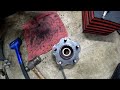 How To Replace Rear Wheel Bearing | G35 AWD