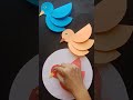 paper bird making | paper Paper Art and Craft #shorts #status #papercraft #youtubeshort