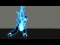 Stick nodes- Raikiri (Lightning Cutter) Test