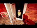 GET OUT OF THE LAVA OR YOU WILL DIE 😱 Hello Neighbor Mod