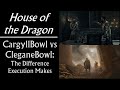 House of the Dragon: Cargyll Bowl vs Clegane Bowl  - The Difference Execution Makes