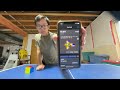 13.911 YTWB One-Handed while controlling a table tennis ball