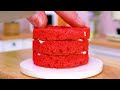 Amazing Watermelon Popsicles 🍉Fresh Miniature Watermelon Jelly Decorating Idea 😋 Mini Cakes Making