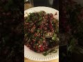 سلطة البنجر والكينوا       Beet Salad with Parsley & Quinoa