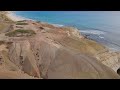 Cinematic drone video of Maslin Cliffs in South Australia