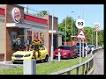 Transformers going in Drive through at Burger King