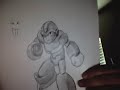 drawing megaman x4 in comp. with ChEeSe15697