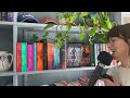 ASMR bookshelf tour 🤍