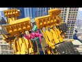 GTA 5 SQUID GAME Guard • Jumping From the Biggest Buildings