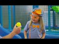 Do you know Colors? Learn with Blippi and His New Friend! | Indoor Playground | Education For Kids
