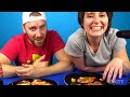 Little Flash and Ava play Gummy Food vs Real Food! (Pizza Edition)