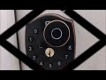 Geek Smart Smart Door Lock Model L F501 Installation Setup and Walk Through of Features