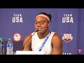 Simone Manuel Gives Emotional Press Conference Explaining Overtraining Syndrome Diagnosis